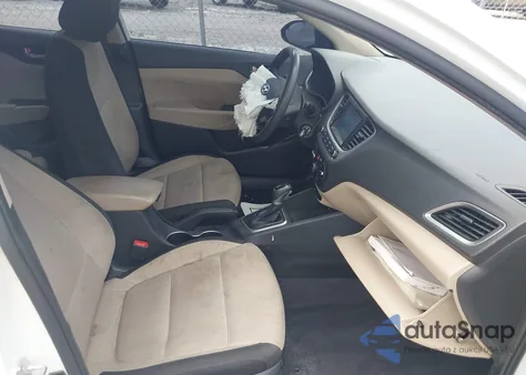 2021 Hyundai Accent Sel из США, поврежденный, VIN 3KPC24A67ME134180